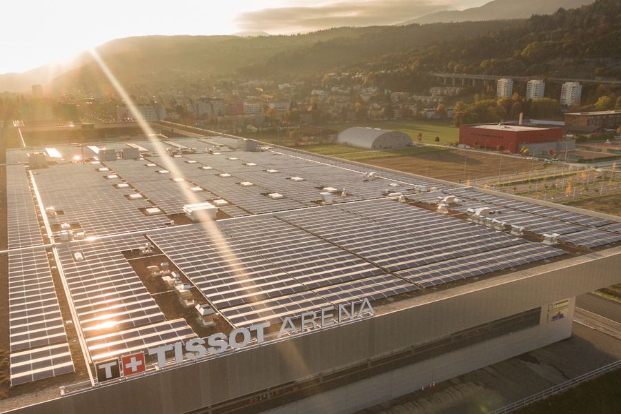 Tissot Arena et le EHC Bienne
